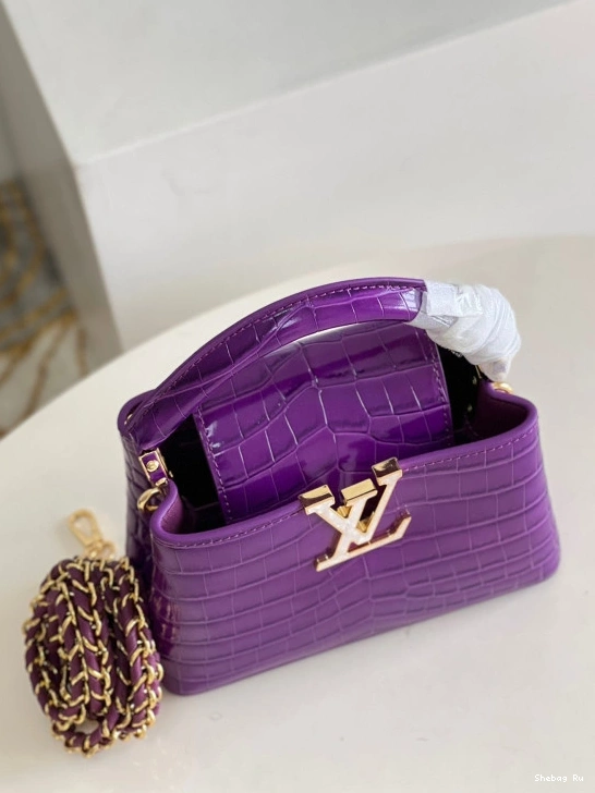 MINI LOUIS CAPUCINES VUITTON 0816
